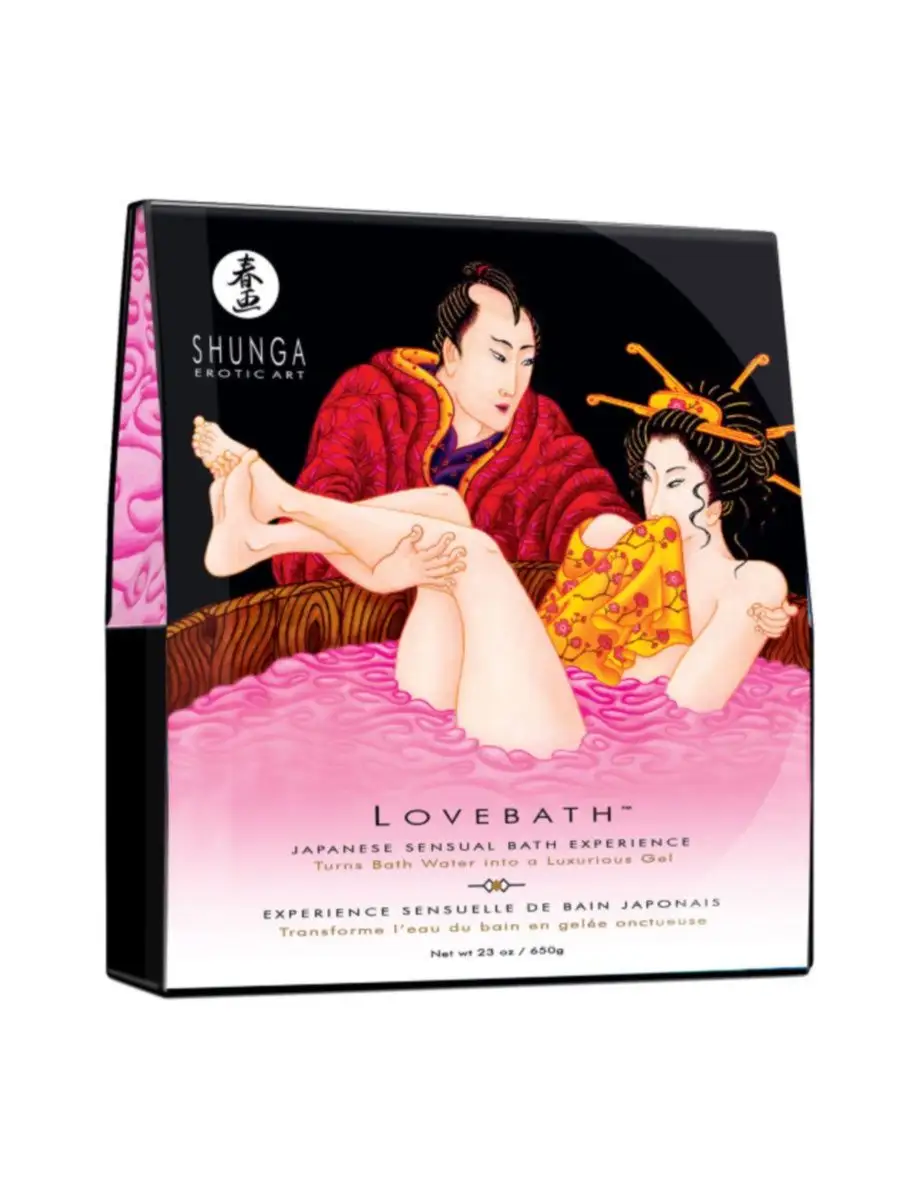 Порошок для принятия ванны LOVEBATH Фрукт Дракона SHUNGA 13248350 купить в  интернет-магазине Wildberries