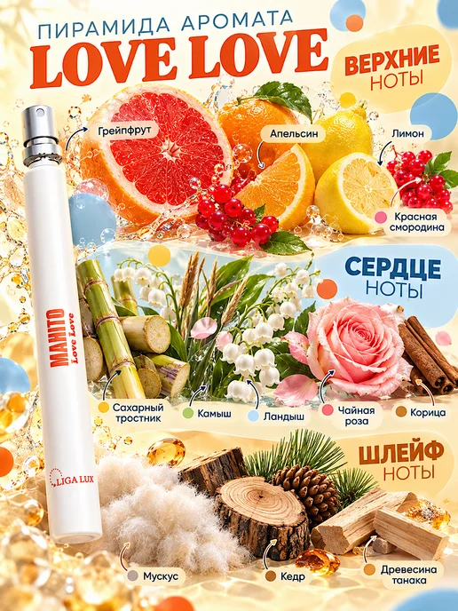 Neo Parfum Духи для женщин и девочек Махито LOVE LOVE 17мл москино лав, 17 мл, фото 3