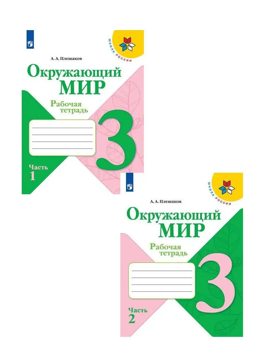 КОМПЛЕКТ Окружающий мир. 3 класс Просвещение 13340166 купить в  интернет-магазине Wildberries