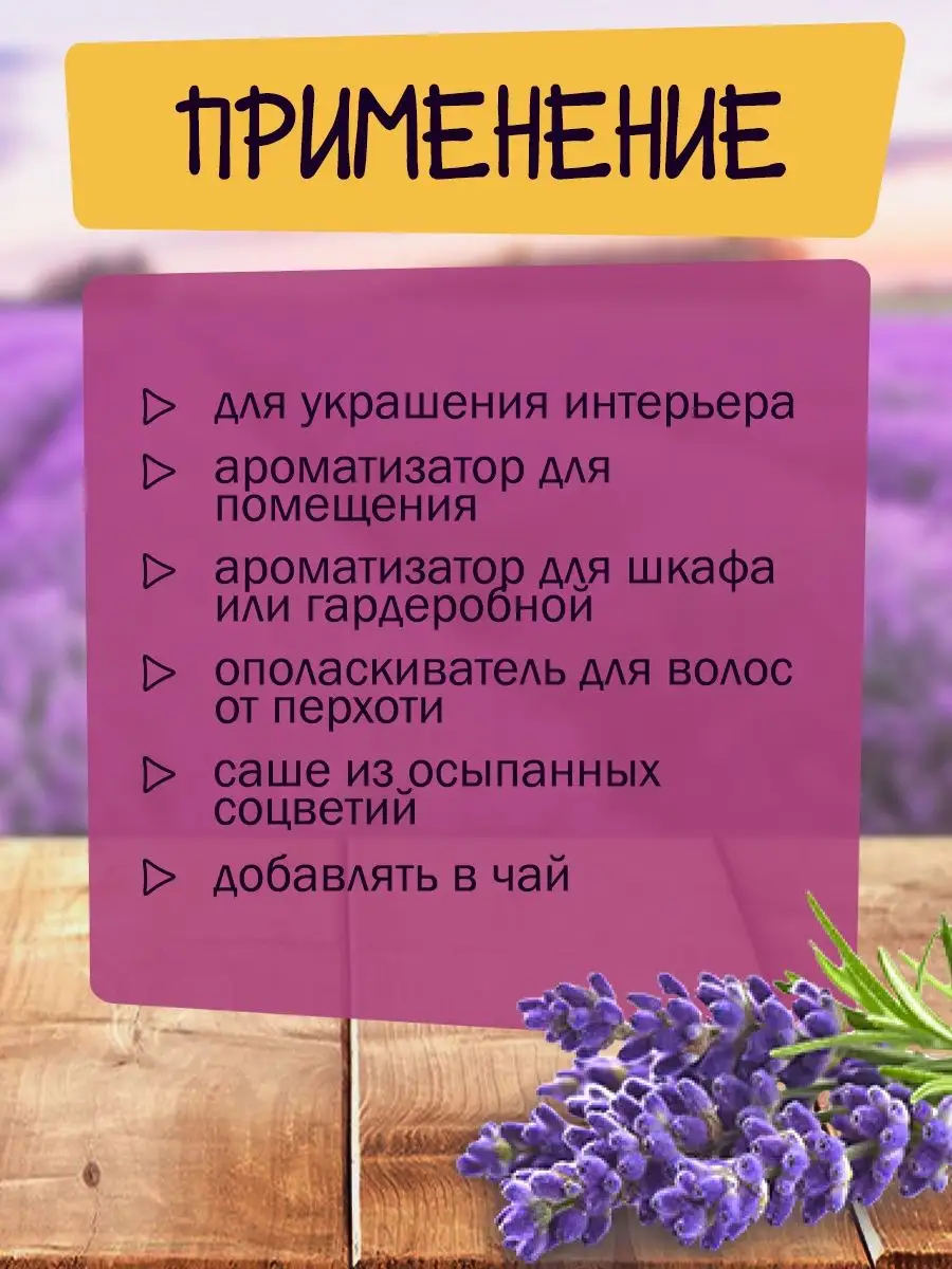 Сухоцветы для декора лаванда сушеная букет Травы Горного Крыма 13356937  купить за 354 ₽ в интернет-магазине Wildberries