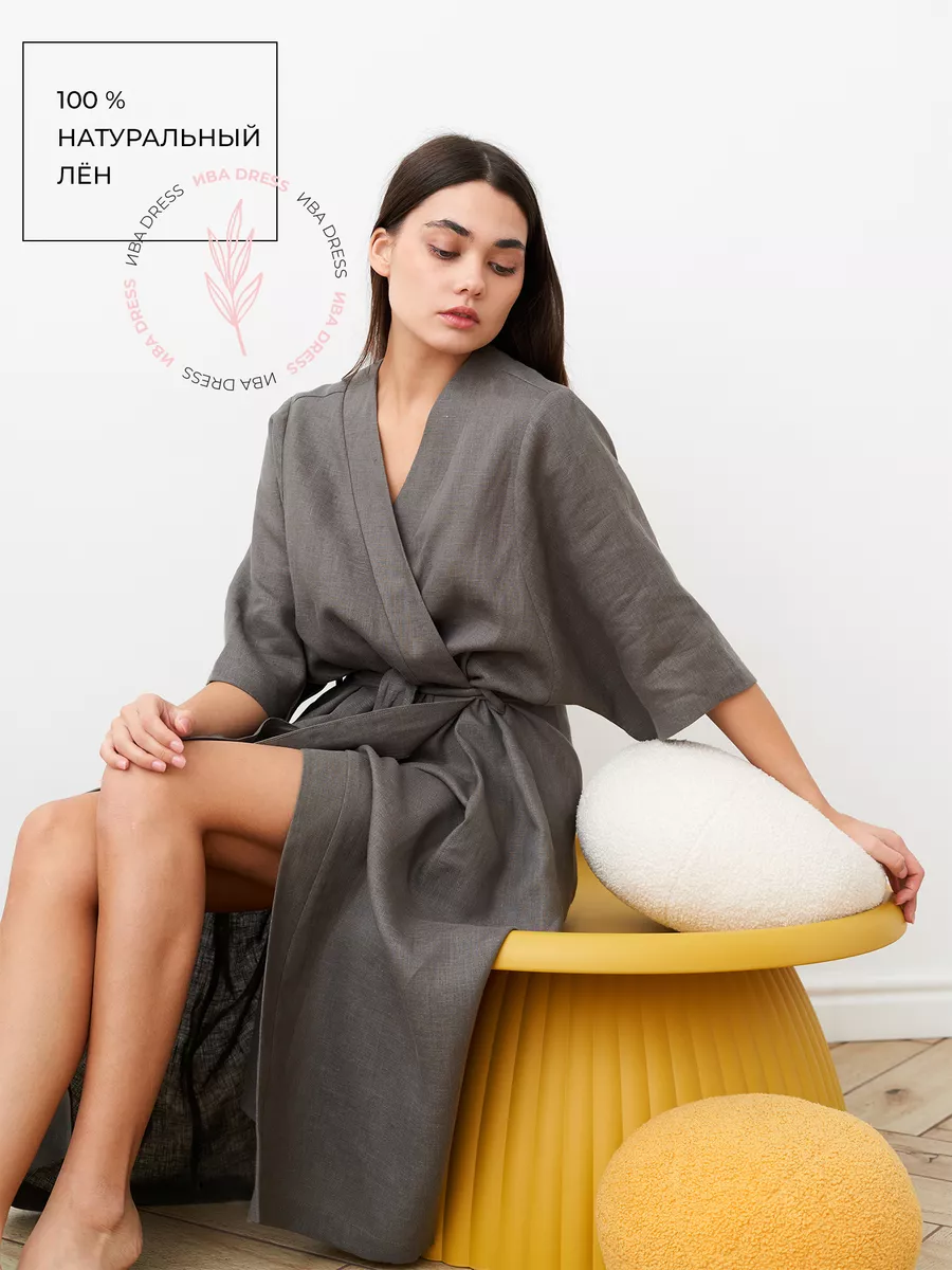 [Шитье] Шьем женский халат-кимоно. МK+выкройки с 46-62 размер [annabelle_textile]