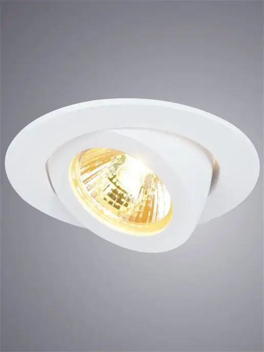 Arte Lamp Точечный встраиваемый светильник ACCENTO A4009PL-1WH, белый, фото 3