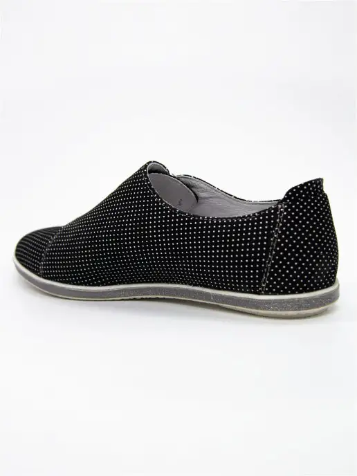 BURGERSCHUHE/БЮРГЕРШУ Туфли слипоны натуральная кожа, черный, фото 6