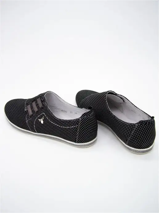 BURGERSCHUHE/БЮРГЕРШУ Туфли слипоны натуральная кожа, черный, фото 7