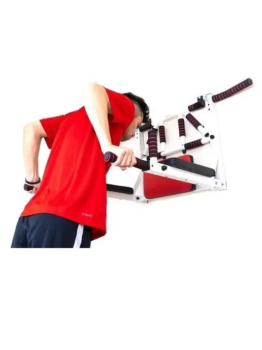 Sportlim Турник 3 в 1 Мультихват Бело-желтый, красный, фото 7