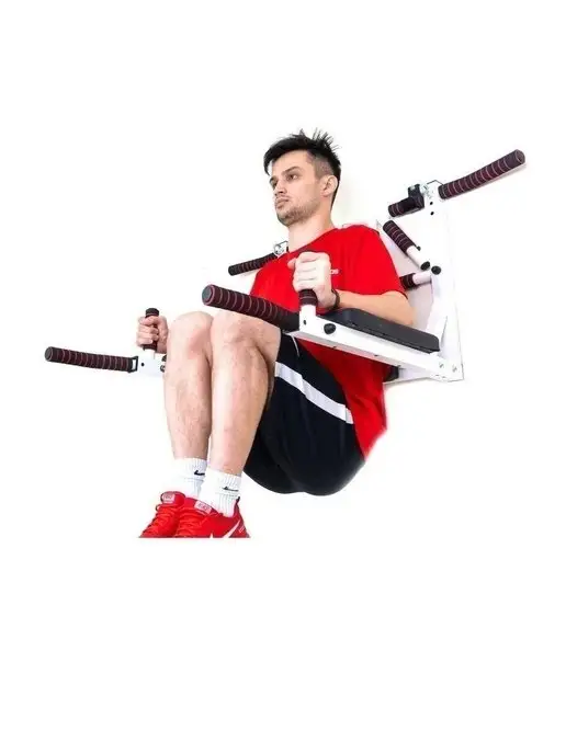 Sportlim Турник 3 в 1 Мультихват Бело-желтый, красный, фото 8