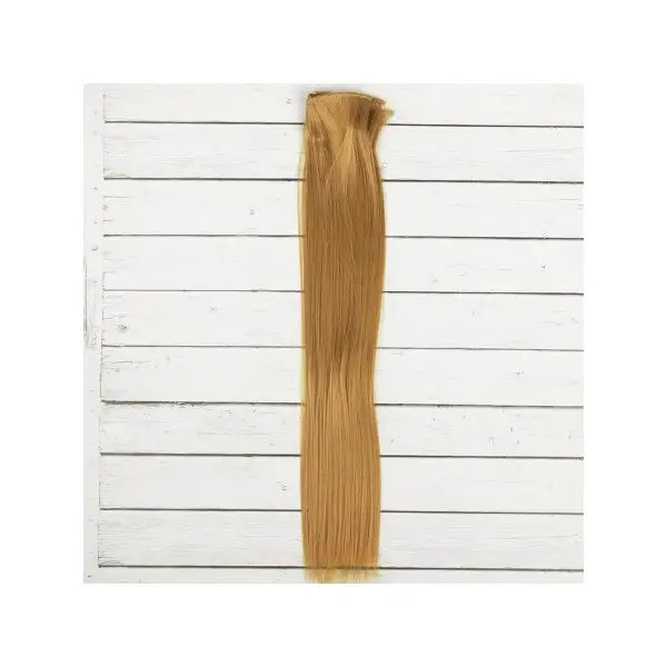 Волосы - тресс для кукол Прямые длина волос 40 см, ширина50 см, №22Т