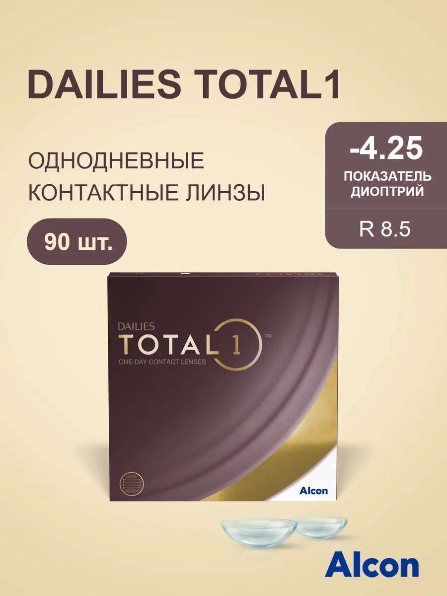 Однодневные Линзы Dailies Total 1 Купить