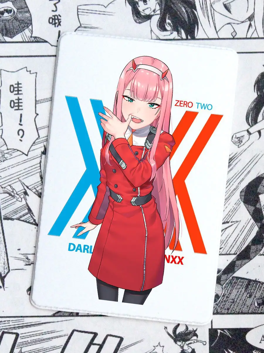 Обложка для карт Аниме Zero Two Animecorp 13463959 купить в  интернет-магазине Wildberries