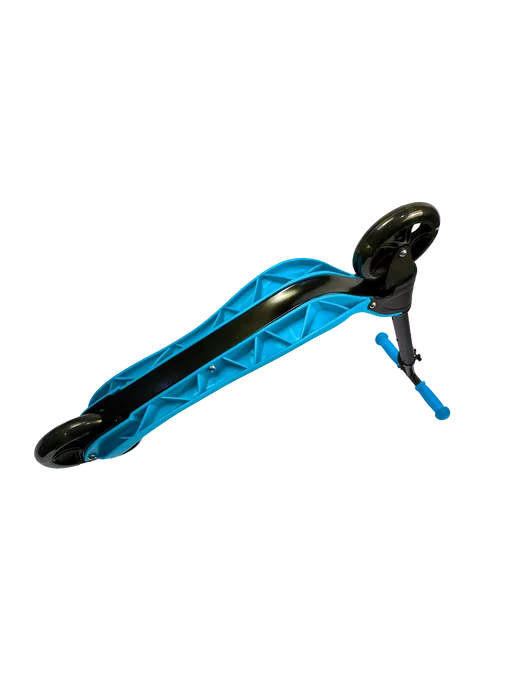 Funny Scoo Детский двухколесный самокат MS-145, голубой, фото 5