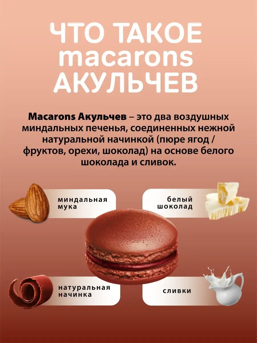 Рецепт шоколадных макарон с ромовым ганашем с фото пошагово на Вкусном Блоге