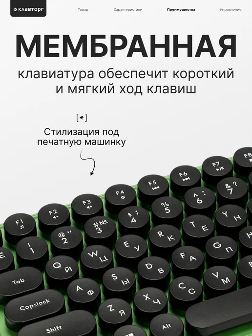 GEMBIRD Беспроводной комплект клавиатура и мышь, вариант, фото 3