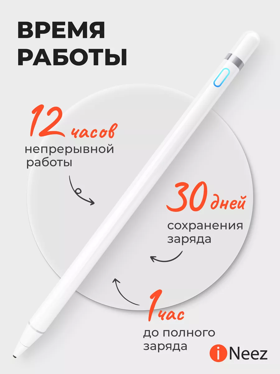 Стилус универсальный Active Pro Stylus 1.4mm iNeez 13544686 купить за 684 ₽  в интернет-магазине Wildberries