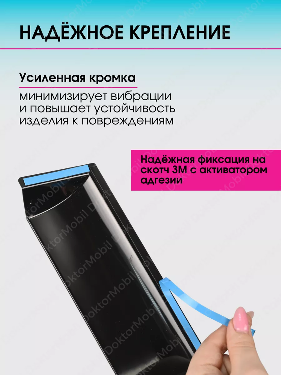 Ветровики ВАЗ 2123 НИВА Дефлекторы DoktorMobil 13580005 купить за 476 ₽ в  интернет-магазине Wildberries