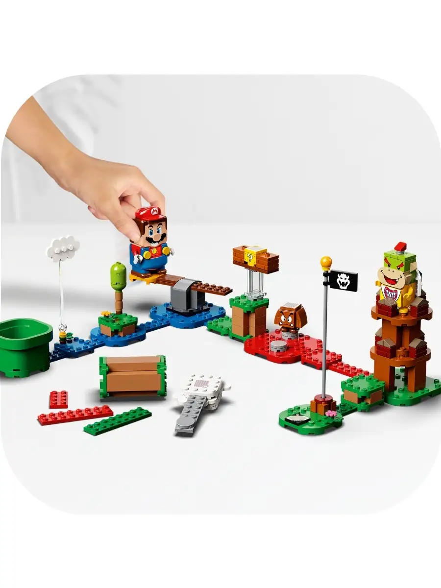 Конструктор LEGO Super Mario 71360 Приключения вместе с Марио. Стартовый  набор / любимые герои LEGO 13625896 купить в интернет-магазине Wildberries