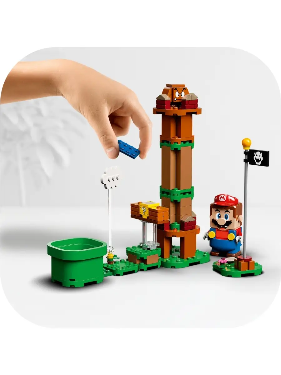 Конструктор LEGO Super Mario 71360 Приключения вместе с Марио. Стартовый  набор / любимые герои LEGO 13625896 купить в интернет-магазине Wildberries