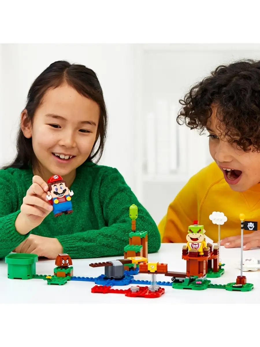 Конструктор LEGO Super Mario 71360 Приключения вместе с Марио. Стартовый  набор / любимые герои LEGO 13625896 купить в интернет-магазине Wildberries