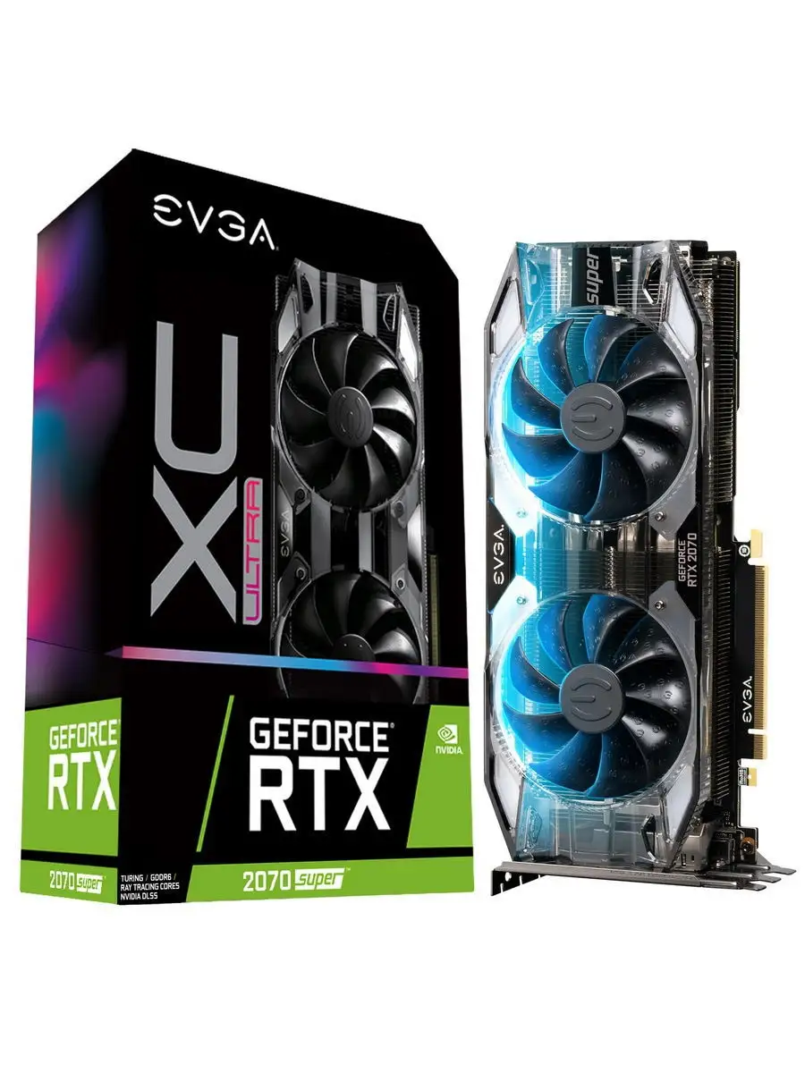 Видеокарта GeForce RTX 2070 SUPER XC ULTRA OVERCLOCKED (08G-P4