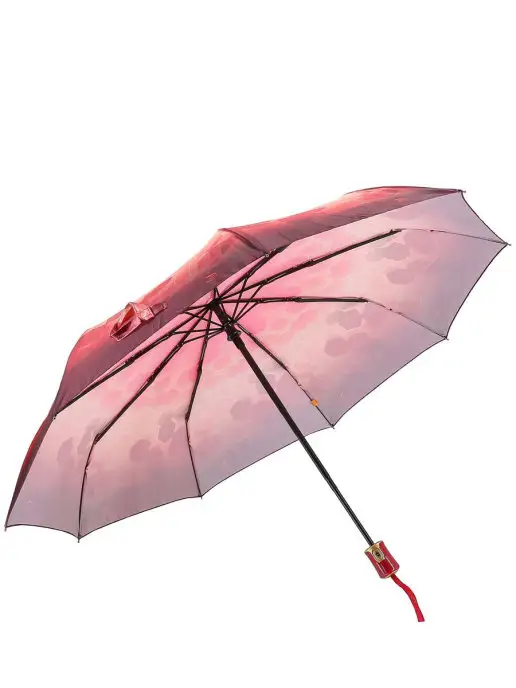 Frei Regen Зонт автомат женский в коробочке, три сложения, оранжевый, фото 2