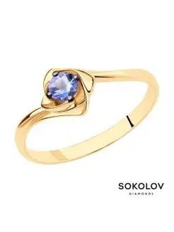 Кольцо из золота SOKOLOV 13658508 купить за 8 520 ₽ в интернет-магазине Wildberries