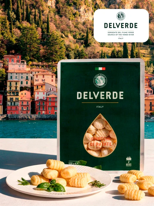 Delverde Клецки картофельные Ньокки Gnocchi № 370, 500г, 500 г, фото 7