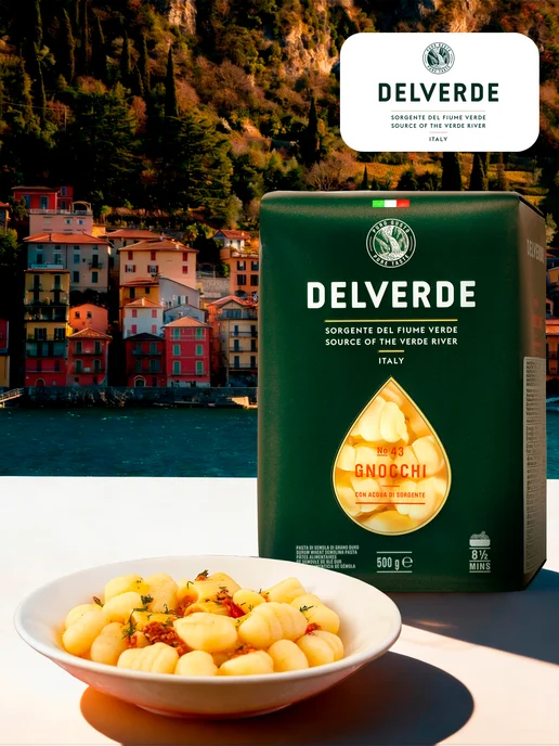 Delverde Макаронные изделия Gnocchi №43, 500 г, 500 г, фото 8