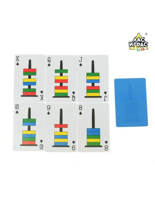 ЛАС ИГРАС KIDS Настольная развивающая игра на ловкость, синий, фото 3