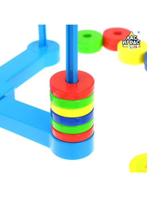 ЛАС ИГРАС KIDS Настольная развивающая игра на ловкость, синий, фото 6