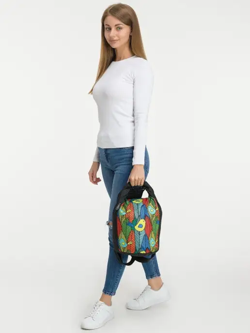 Cartera Сумка спортивная торба, черный, фото 4