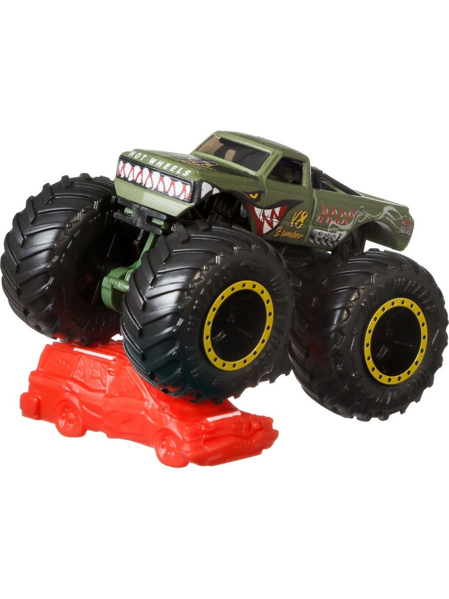 Машинка Hot Wheels Monster trucks Hot Wheels 13708735 купить в  интернет-магазине Wildberries