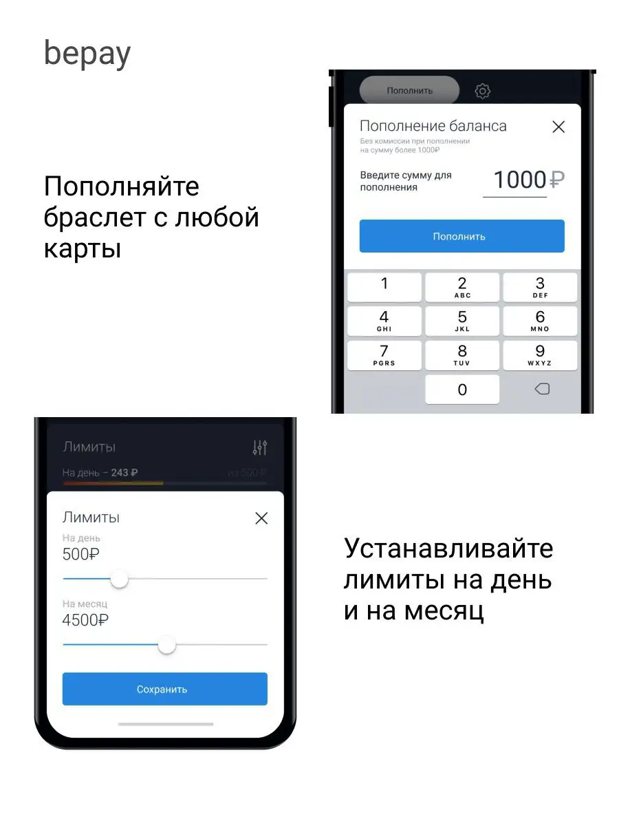 Браслет NFC бесконтактной оплаты универсальный (для детей и взрослых) bepay  13715119 купить за 1 414 ₽ в интернет-магазине Wildberries