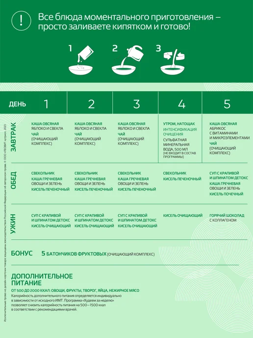 ЛЕОВИТ Диетическое питание очищение организма, вариант, фото 5