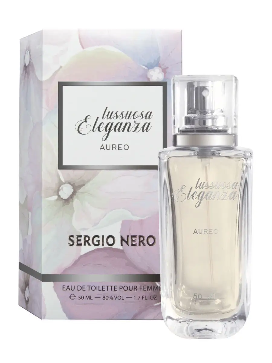 Туалетная вода Lussuosa Eleganza aureo 50мл SERGIO NERO 13719665 купить за  432 ₽ в интернет-магазине Wildberries