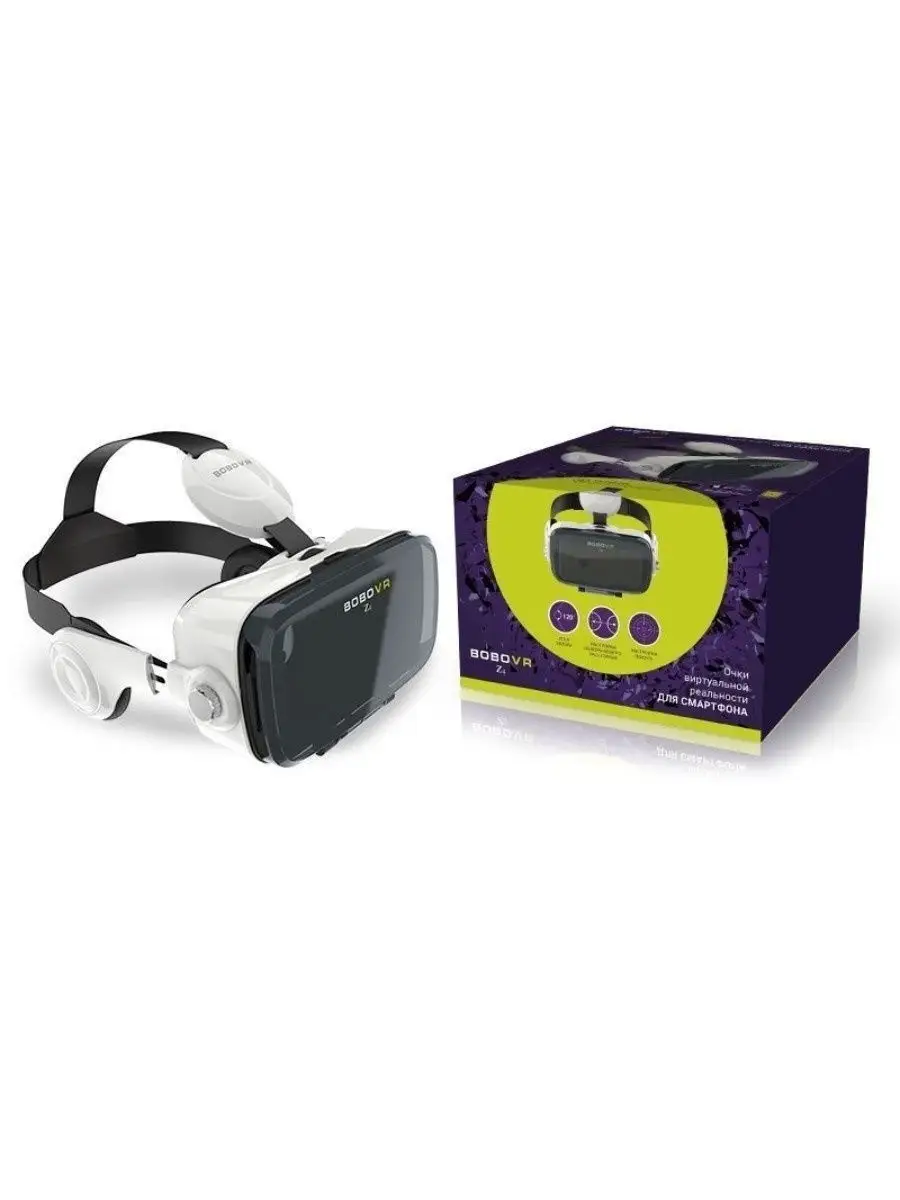 VR очки виртуальной реальности для смартфона с 3D BoboVR 13721115 купить за  1 857 ₽ в интернет-магазине Wildberries