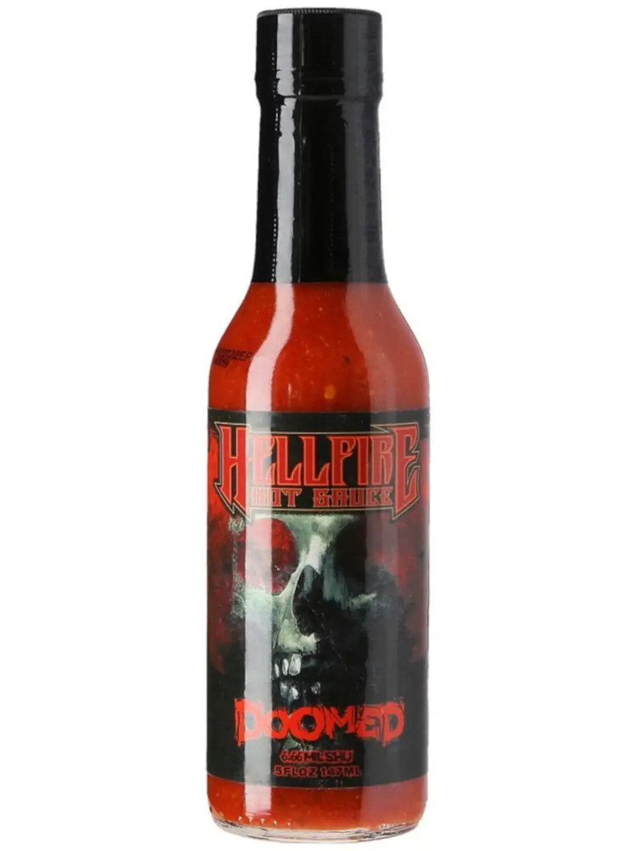 Ультра острый соус из Америки 2.76 миллиона Сковиллей Hellfire Doomed, 148  ml Scoville 13731655 купить в интернет-магазине Wildberries