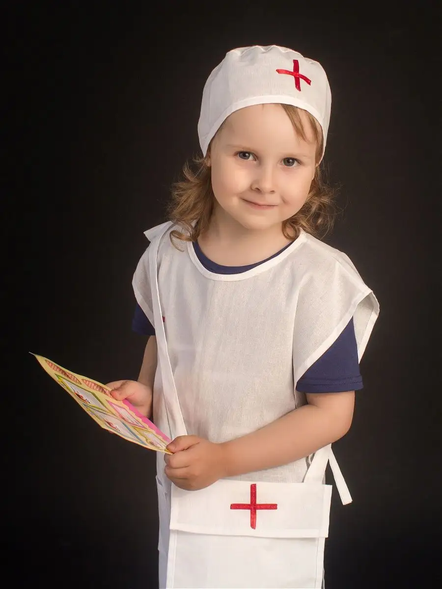 Карнавальный костюм детский набор доктора врача новогодний