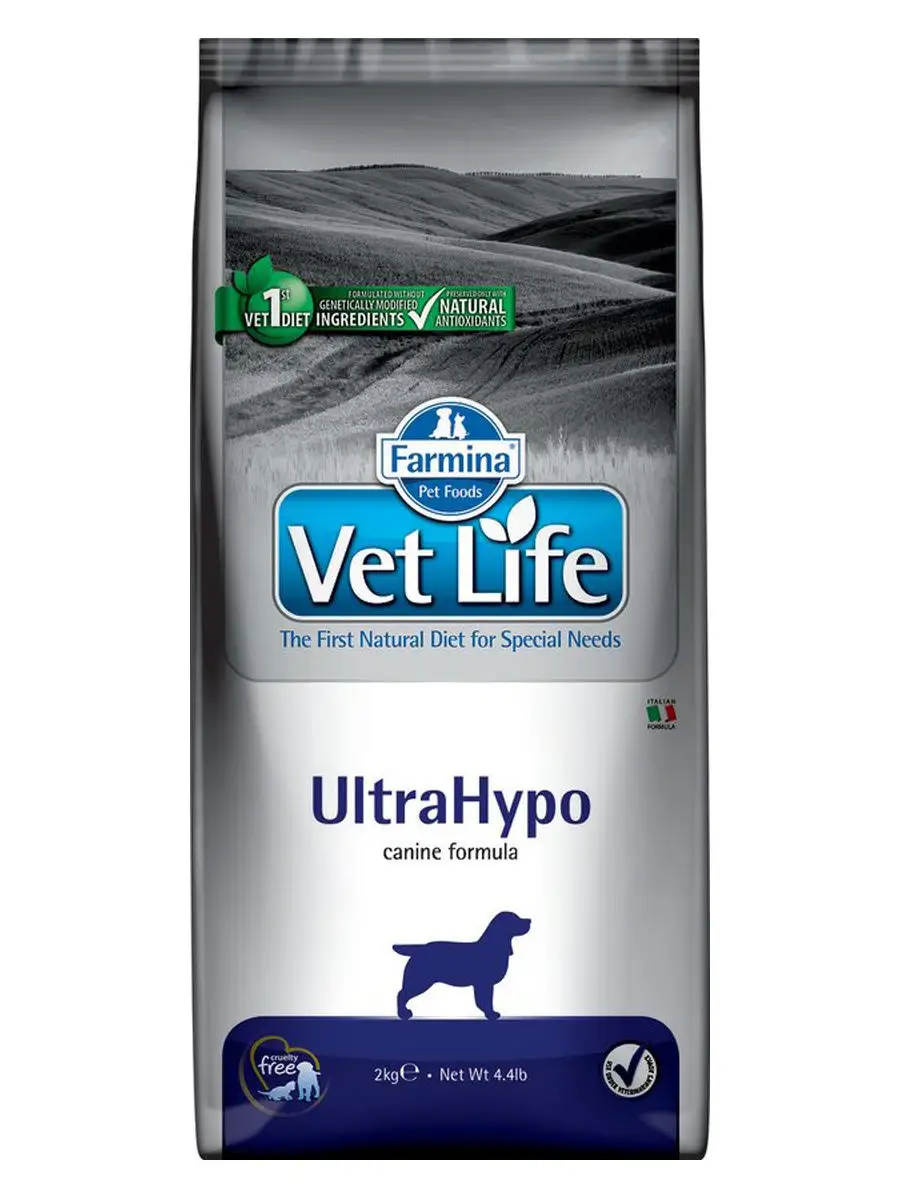 Корм vet life ultrahypo