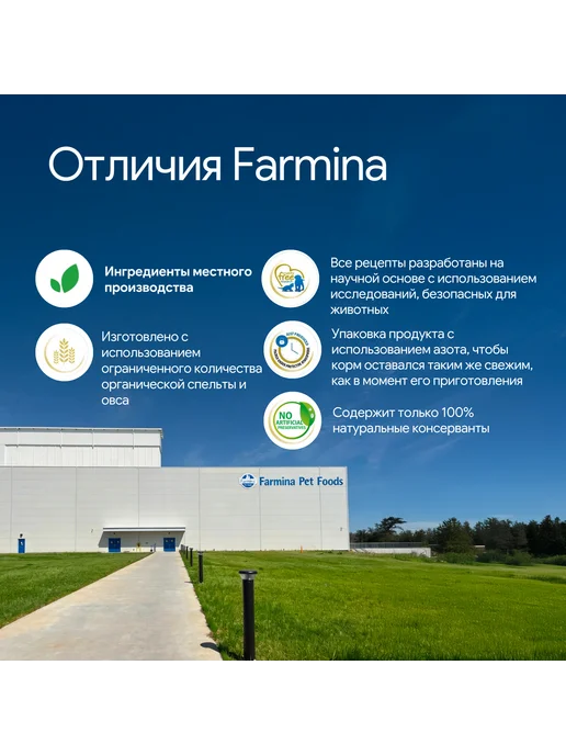 Сухой корм Farmina Черникой для собак, мелкие, щенки, ягненок, 0,8 кг, фото 8