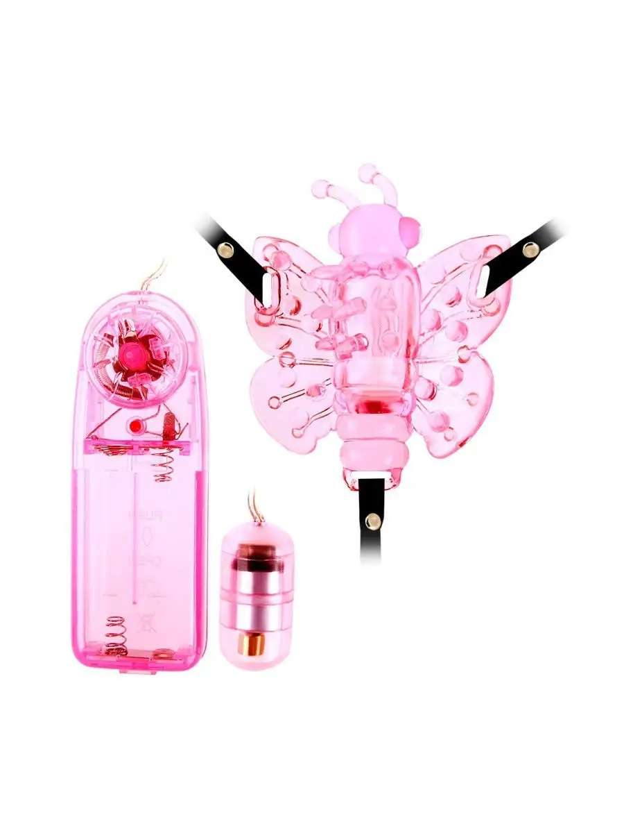 Стимулятор Клитора Love Rider Butterfly Bliss розовый в виде бабочки