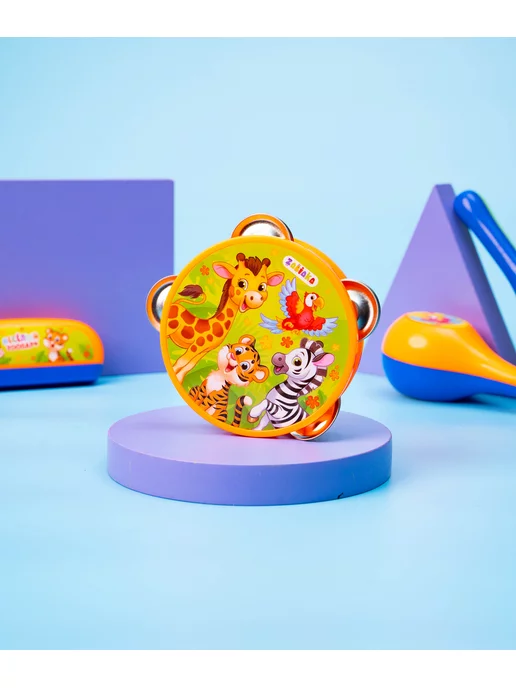 ZABIAKA Набор игрушечных музыкальных инструментов для детей, вариант, фото 6