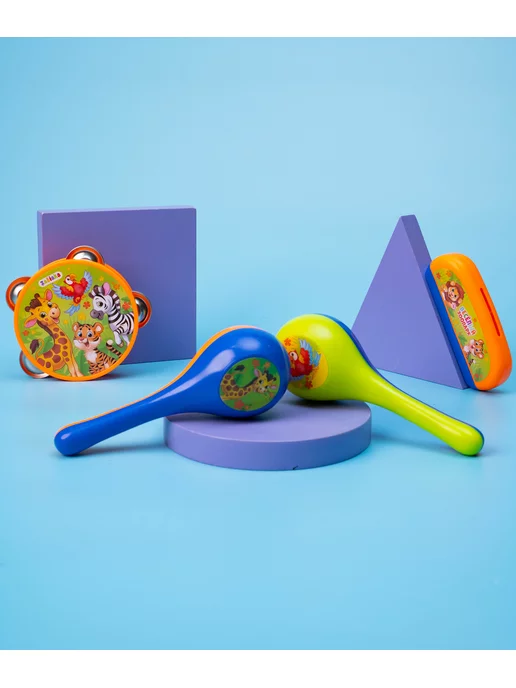 ZABIAKA Набор игрушечных музыкальных инструментов для детей, вариант, фото 8
