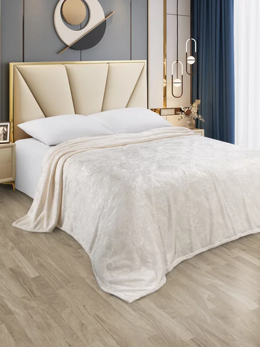 Фоксит Плед 150х200 на кровать и диван, из велсофта, 150x200, фото 2