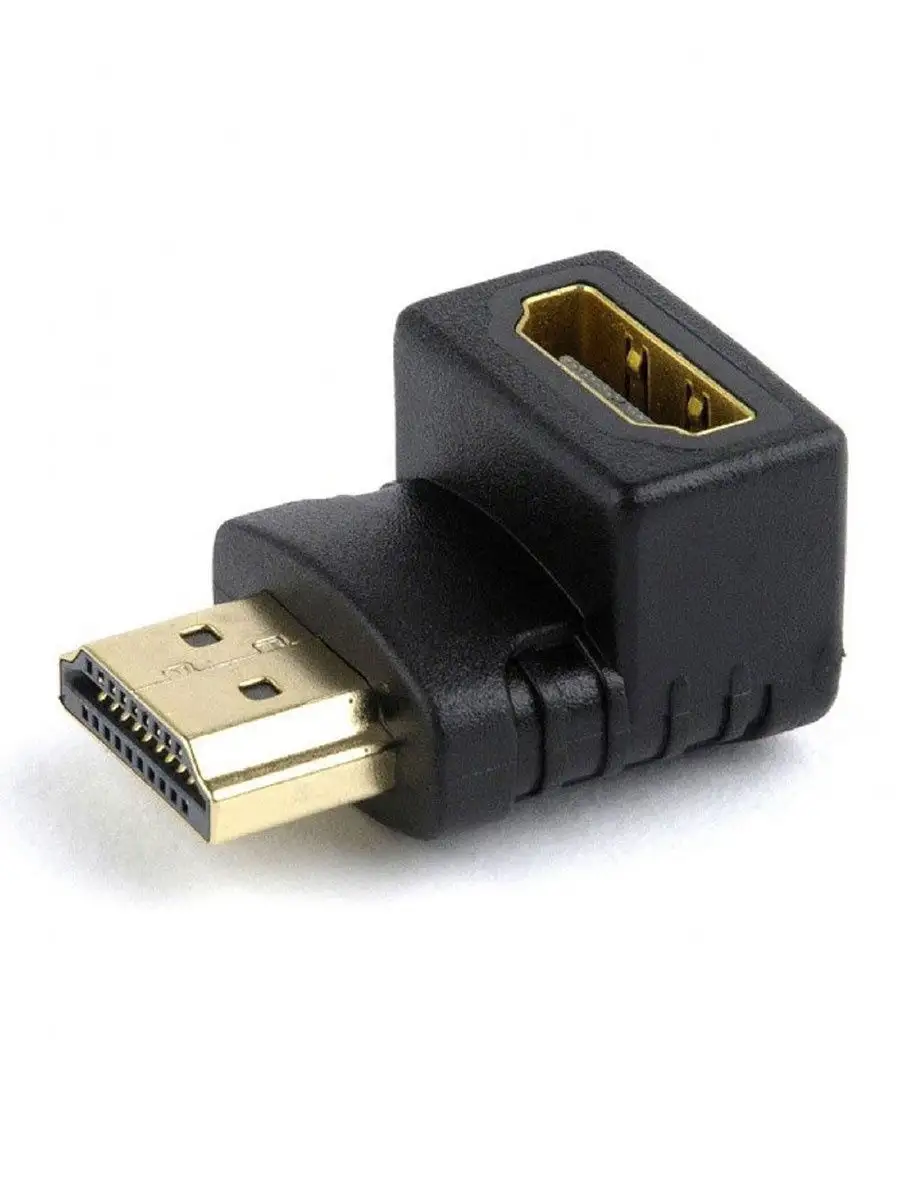 Переходник HDMI - HDMI 19F/19M,угловой Cablexpert 13785360 купить за 145 ₽  в интернет-магазине Wildberries