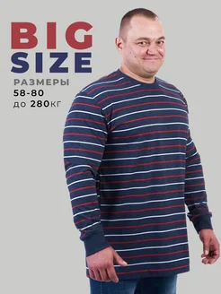 Лонгслив Big Size MR BIGMAN 13786973 купить за 770 ₽ в интернет-магазине Wildberries