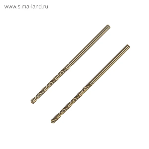 Сверло по металлу, HSS-Co 2,5мм 2 шт.
