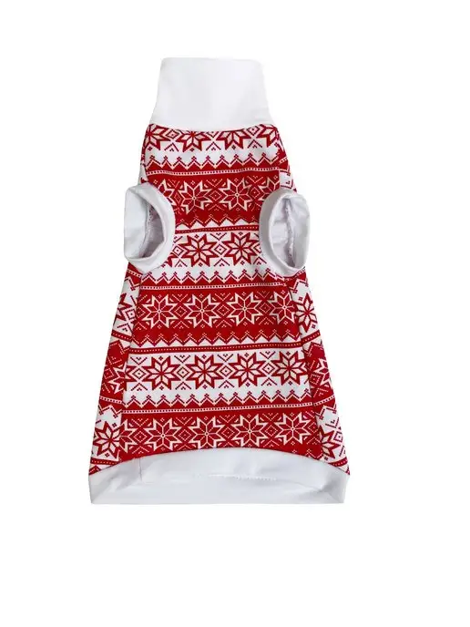 OSSO-fashion Одежда для кошек футболка новогодняя, белый, фото 6