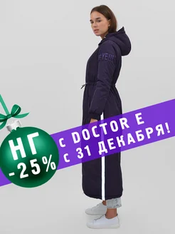 Пальто демисезонное длинное на молнии с капюшоном DOCTOR E 13849447 купить за 11 854 ₽ в интернет-магазине Wildberries