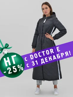 Пальто демисезонное длинное на молнии с капюшоном DOCTOR E 13849448 купить за 10 999 ₽ в интернет-магазине Wildberries