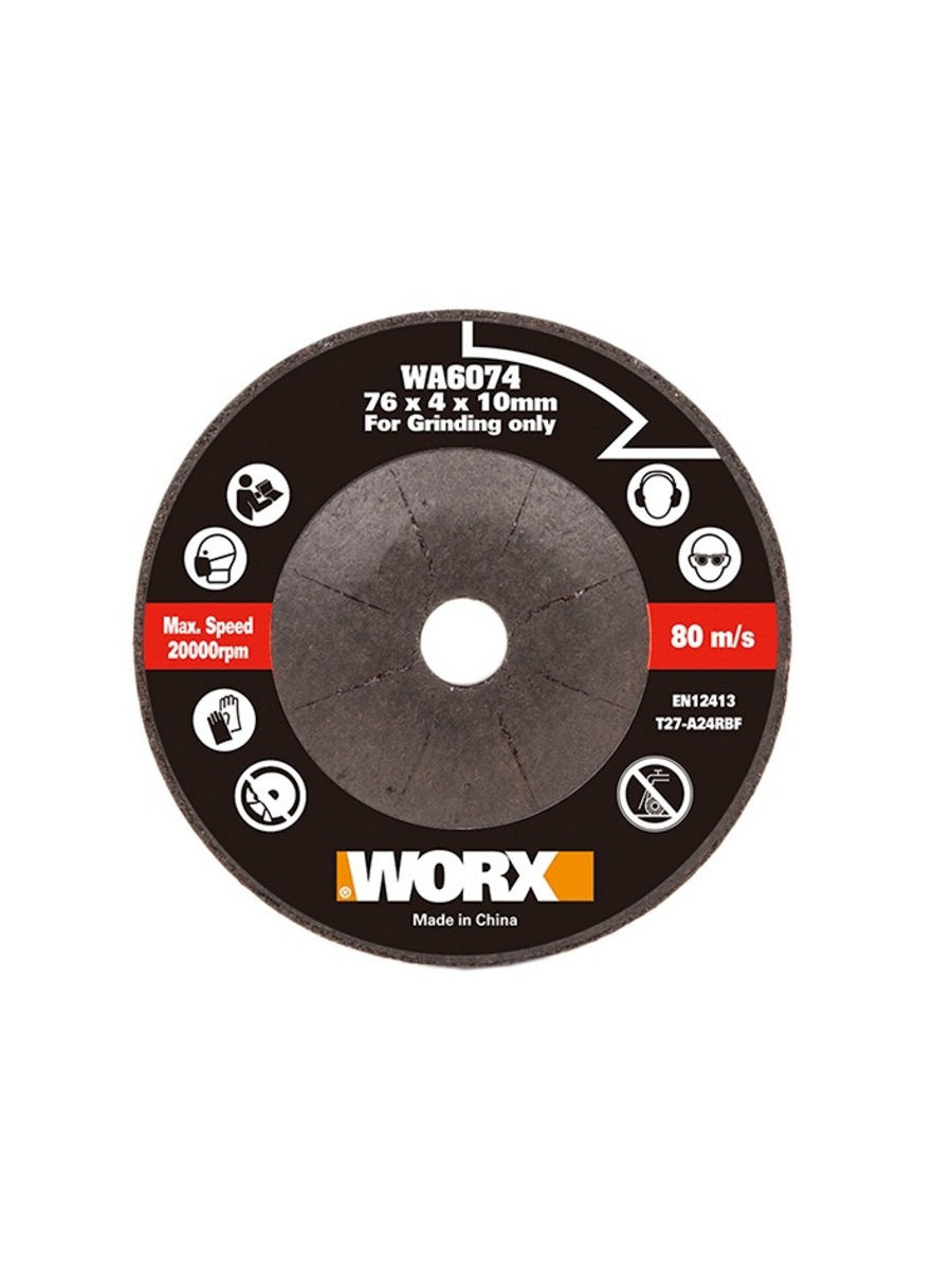 Круг шлифовальный 76. Worx WX801.9 0. Wa6075 пильный диск Worx wa6075, 76х1,6х10 мм, алмазный. Диски для WX801.9. Диски для УШМ Worx 76mm.