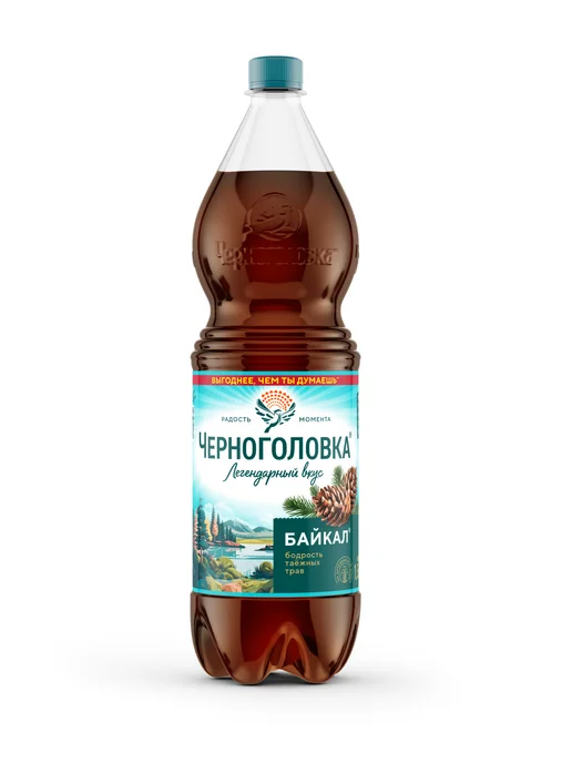 Черноголовка Лимонад "Байкал" газированный, 2 л х 6 шт, 1,5 л, 6 шт, фото 2